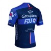 Wielershirt 2024 Groupama-FDJ - Zwart Blauw